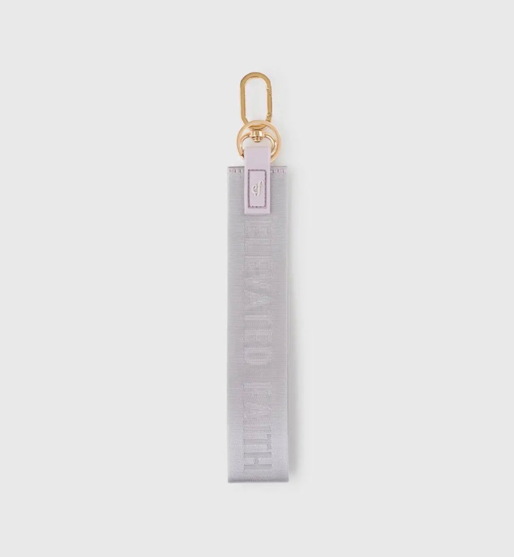 Lavender oversized elevated Faith keychain