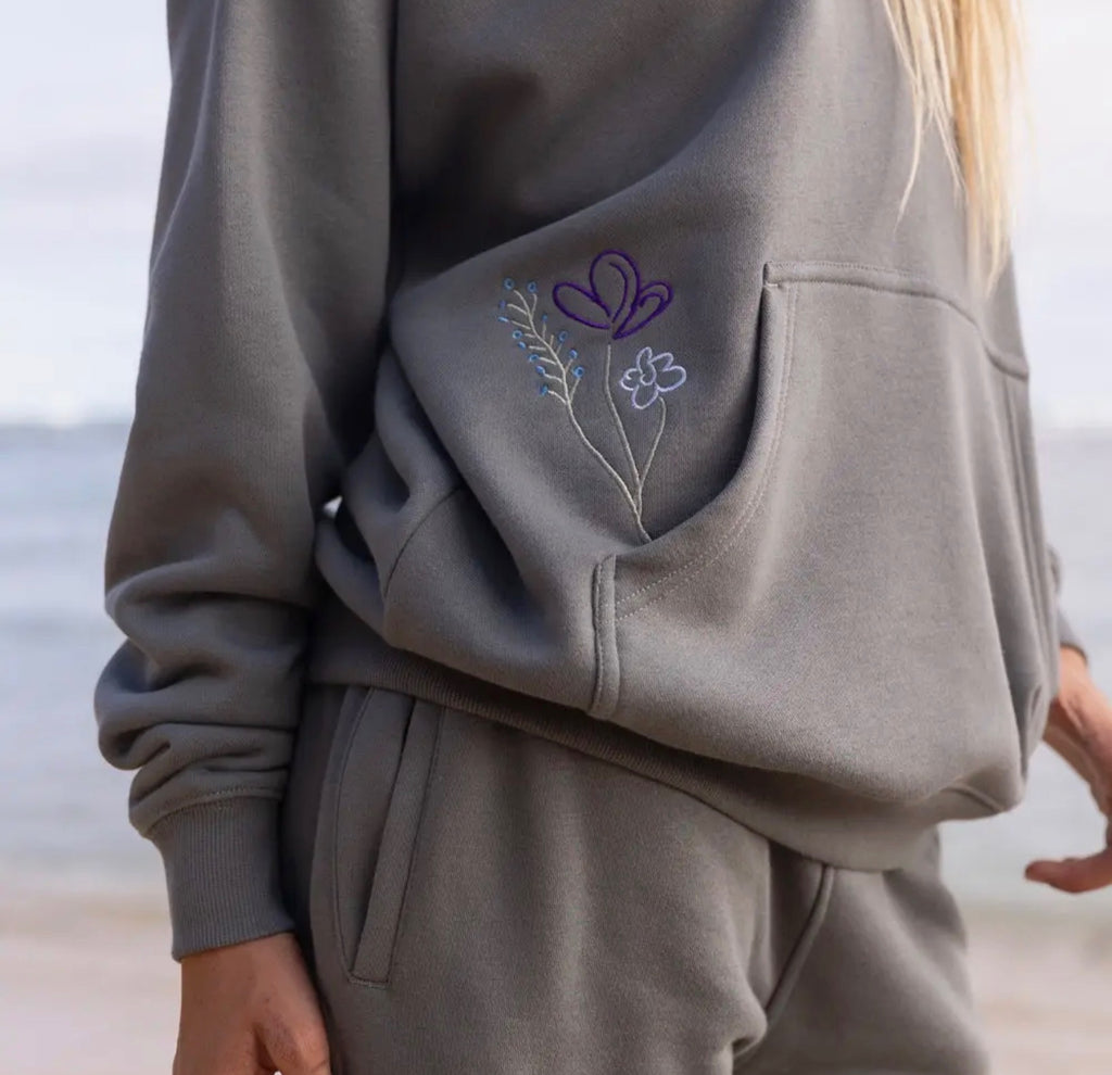 Gods still working inside hoodie