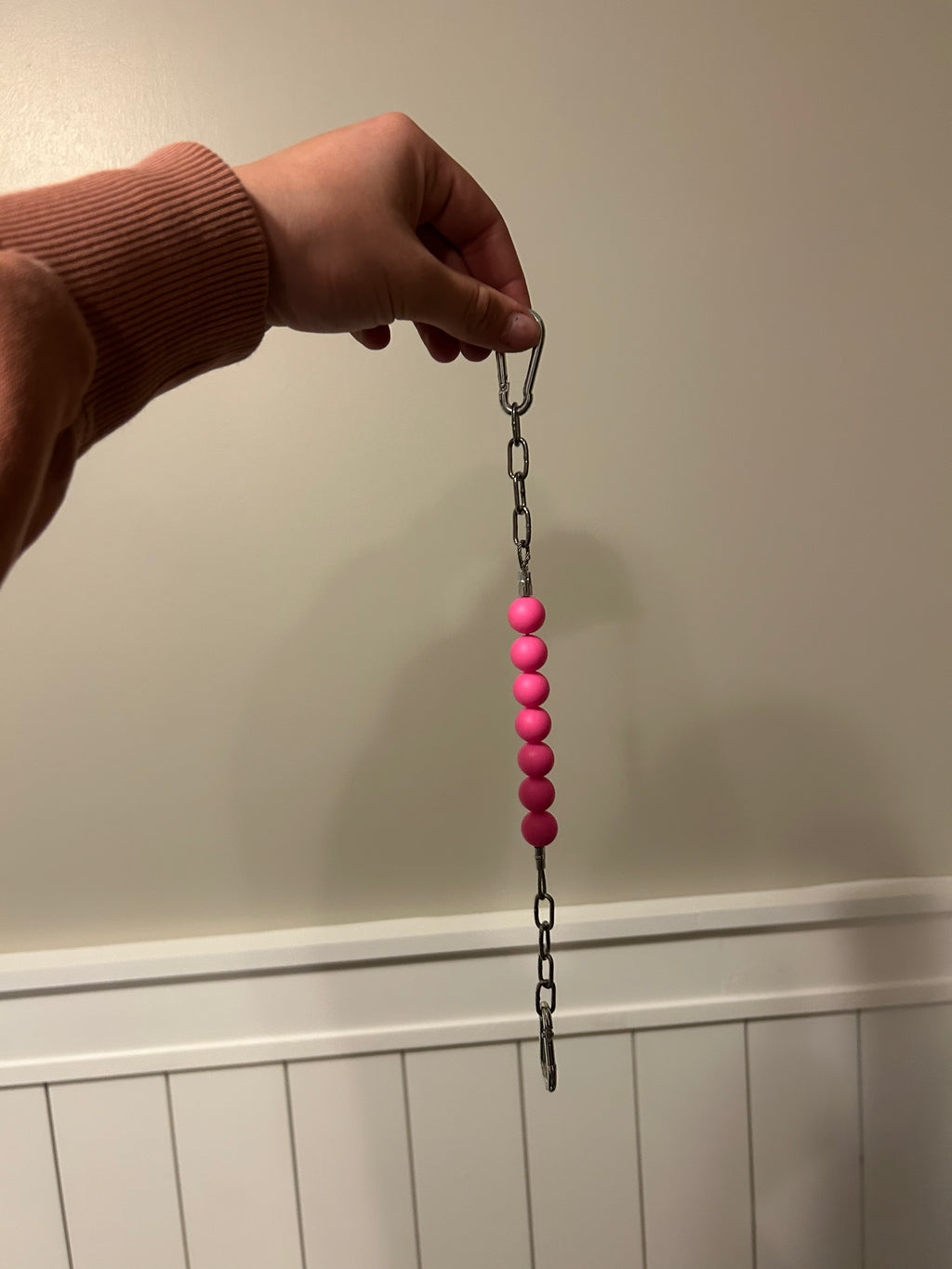 Hot Pink Curb Chain