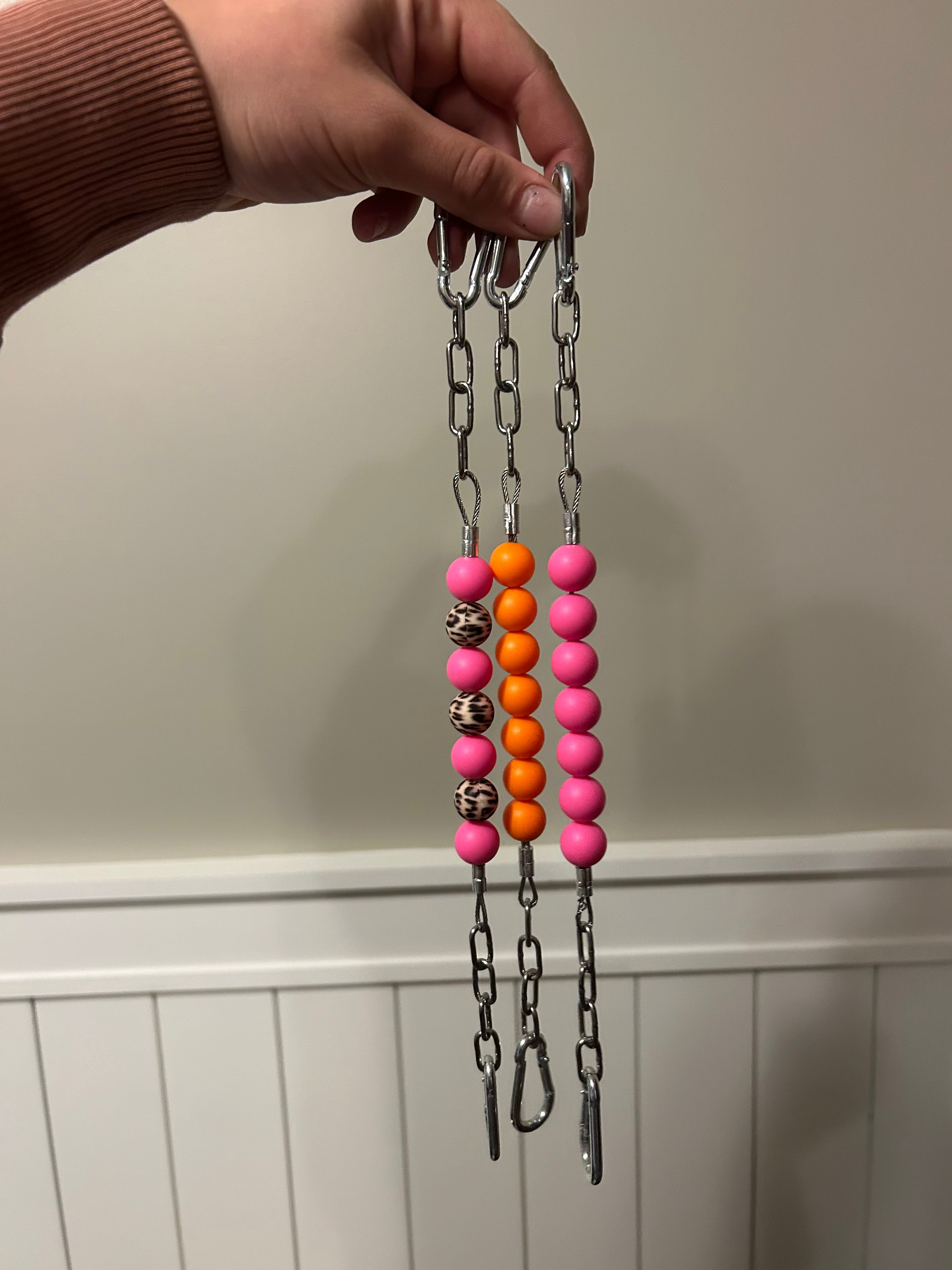 Hot Pink Curb Chain