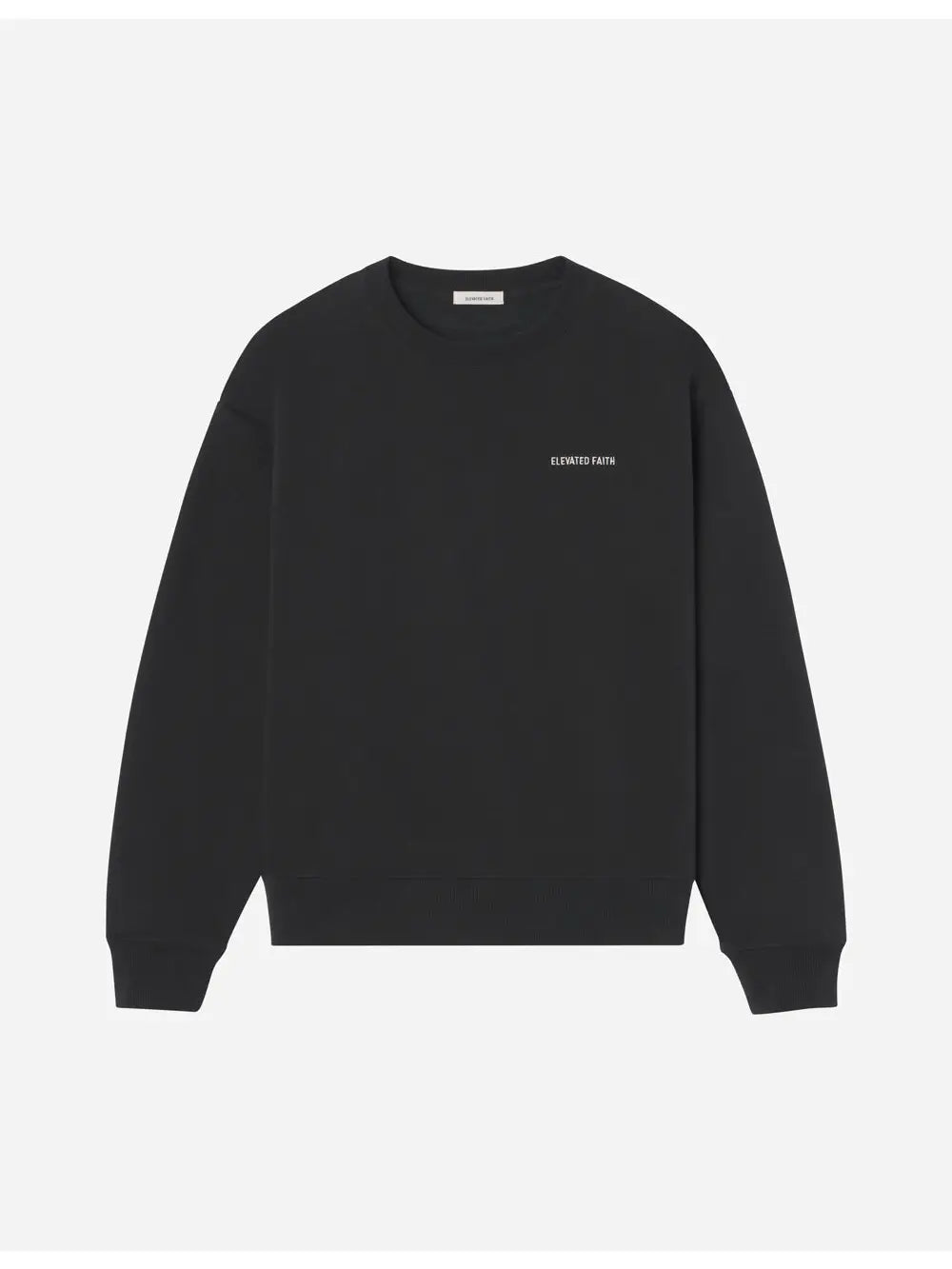 Basic Black Crewneck