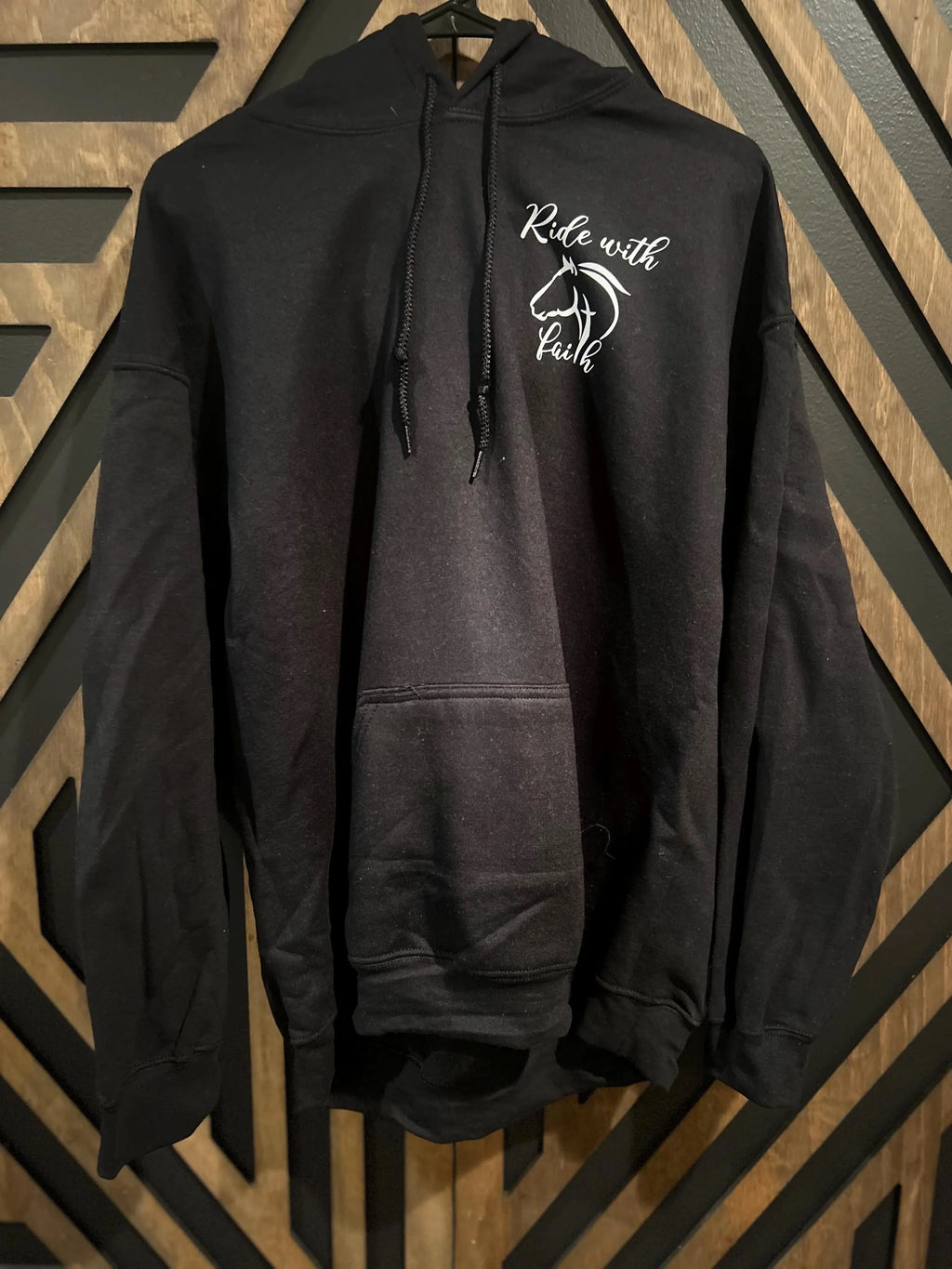 Black Ride With Faith Sweatshirt