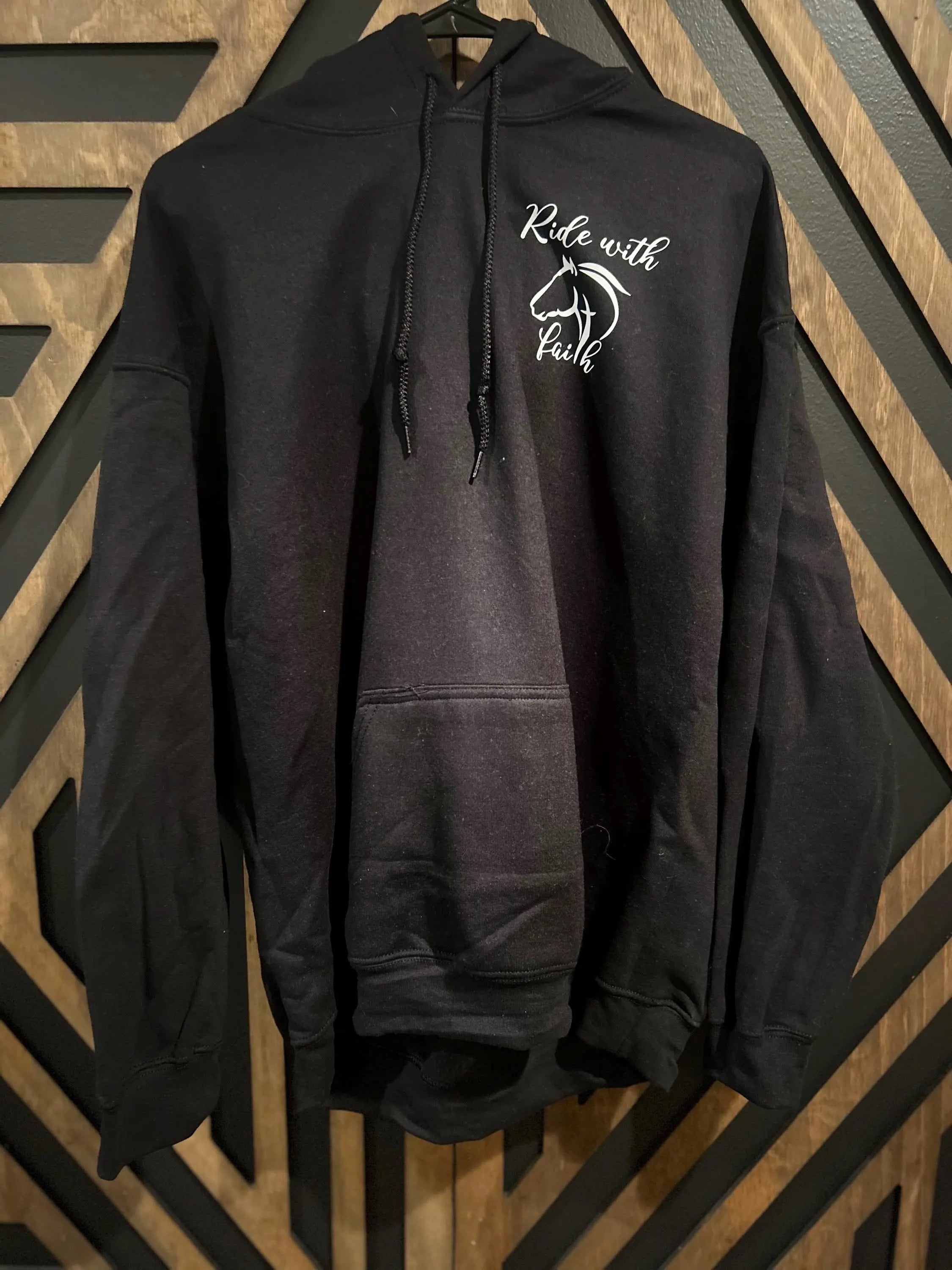 Black Ride With Faith Sweatshirt
