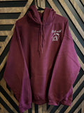 Ride With Faith Maroon Sweatshirt